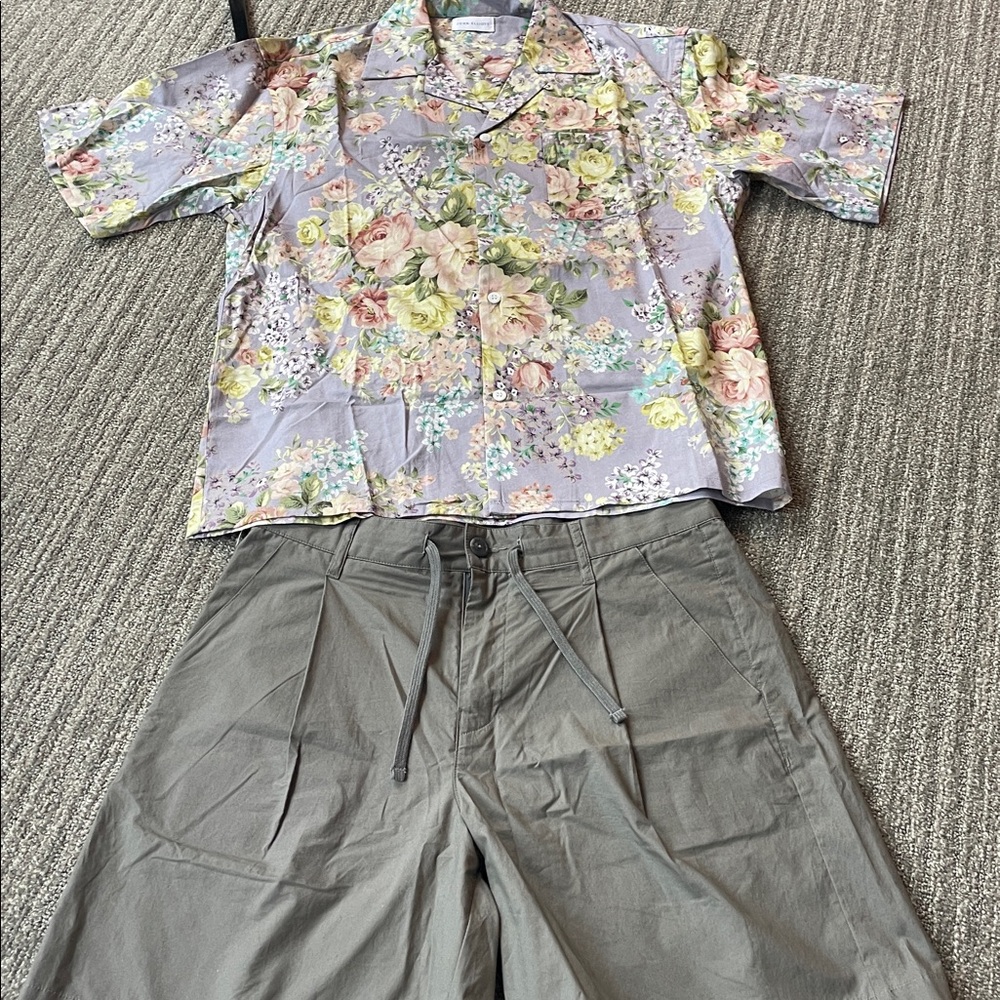 John elliott shirt/shorts bundle